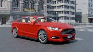 Ford Fusion Titanium — American Mid-Size Luxury Sedan Car Mod