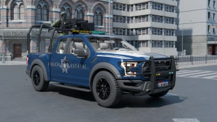 Ford F-150 Raptor Polícia — Brazilian Police Pickup Mod for PBS