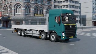 Download Mod Chenglong H7 Flatbed Cargo Truck – Proton Bus - Proton Bus Simulator