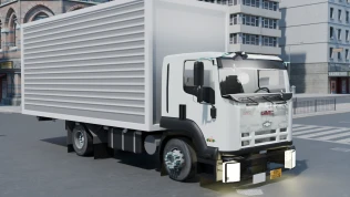 Download Mod Chevrolet Low Cab Forward Box Truck – Proton Bus - Proton Bus Simulator