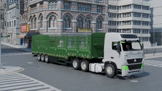 Download Mod Dongfeng Conter Box Truck – Proton Bus Simulator - Proton Bus Simulator