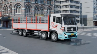 Download Mod Dongfeng 4-Axle Cargo Truck – Proton Bus Sim - Proton Bus Simulator