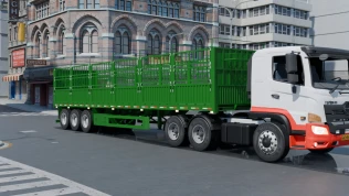 Download Mod Hino 500 Euro 4 Container Truck – Proton Bus Sim - Proton Bus Simulator