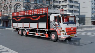 Hino 500 V2 Full LED Cargo Truck – Proton Bus Sim