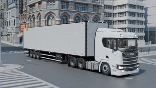 Download Mod Scania R730 V8 Tan Thanh Container – Proton Bus Sim - Proton Bus Simulator