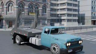 Ford F-600 Poliguindaste – Brazilian Truck Mod