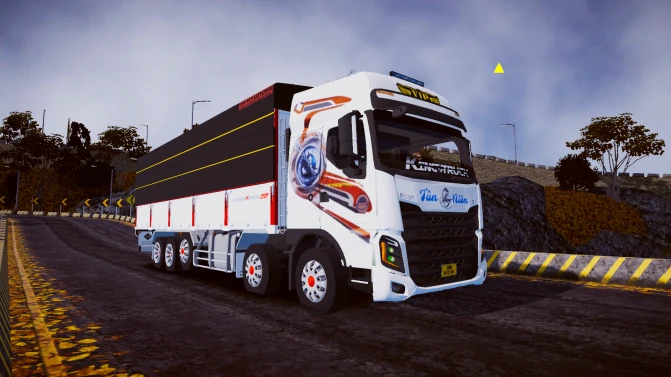 Mod Chenglong H7 5C Cargo Truck Mod — Proton Bus Simulator - Vista Principal/Lateral (Proton Bus Simulator)