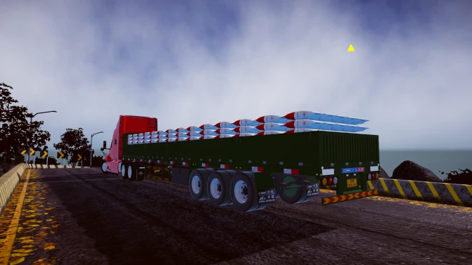 Mod International Hieu Kate – American Heavy-Duty Truck Mod - Interior e Painel (Proton Bus Simulator)
