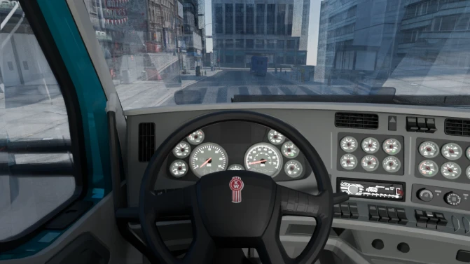 Mod Kenworth American Tractor Mod – Proton Bus Sim - Detalhes e Acabamento (Proton Bus Simulator)