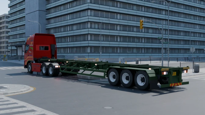 Mod Chenglong H7 Container Tractor – Proton Bus Sim - Interior e Painel (Proton Bus Simulator)
