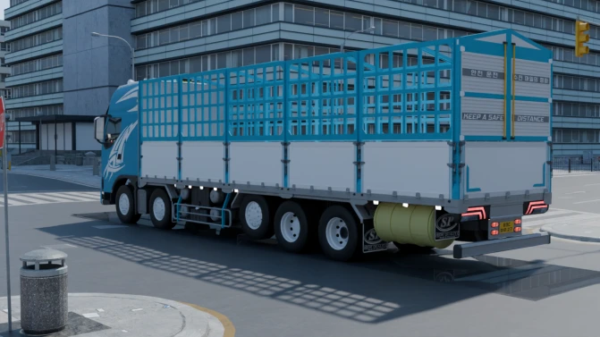 Mod Chenglong H7 VS Cargo Truck – Proton Bus Sim - Interior e Painel (Proton Bus Simulator)