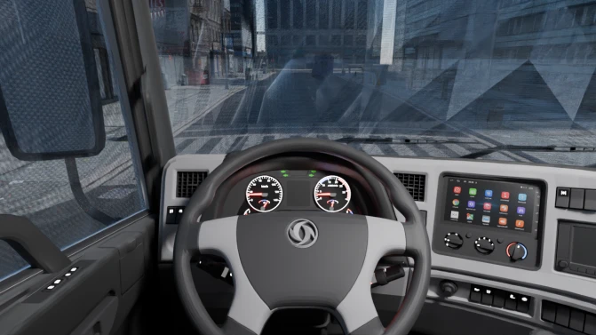 Mod Dongfeng 4-Axle Cargo Truck – Proton Bus Sim - Detalhes e Acabamento (Proton Bus Simulator)