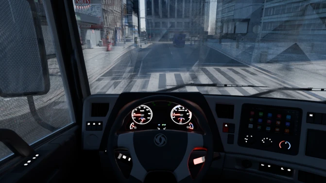 Mod Dongfeng Container Tractor – Proton Bus Simulator - Detalhes e Acabamento (Proton Bus Simulator)