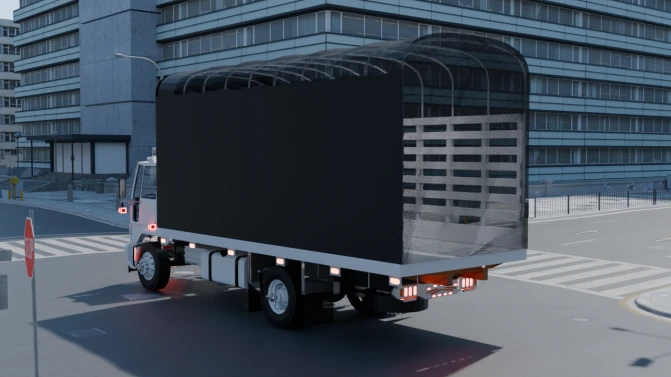 Mod Ford Cargo 1721 Brazilian Truck – Proton Bus Sim - Interior e Painel (Proton Bus Simulator)