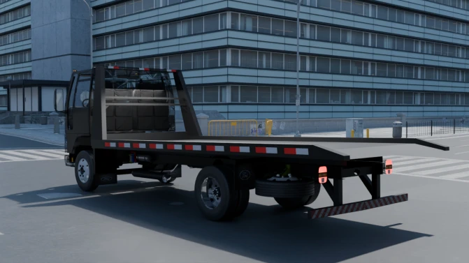 Mod Ford Cargo 815 Tow Truck – Proton Bus Simulator - Interior e Painel (Proton Bus Simulator)
