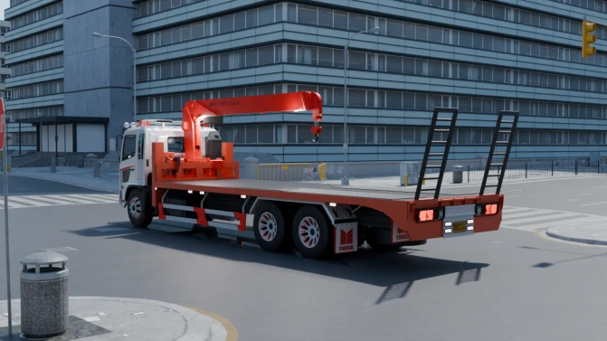 Mod Hino 500 Cement Carrier Truck – Proton Bus Sim - Interior e Painel (Proton Bus Simulator)