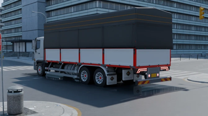 Mod Hino 500 E4 Sirak Cargo Truck – Proton Bus Sim - Interior e Painel (Proton Bus Simulator)