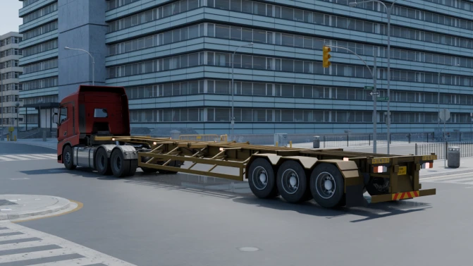 Mod Howo Max Tractor Head Truck – Proton Bus Simulator - Interior e Painel (Proton Bus Simulator)
