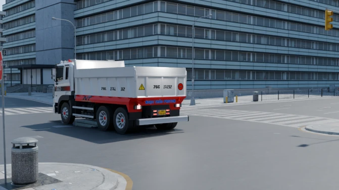 Mod Hyundai HD270 Dump Truck – Proton Bus Simulator - Interior e Painel (Proton Bus Simulator)