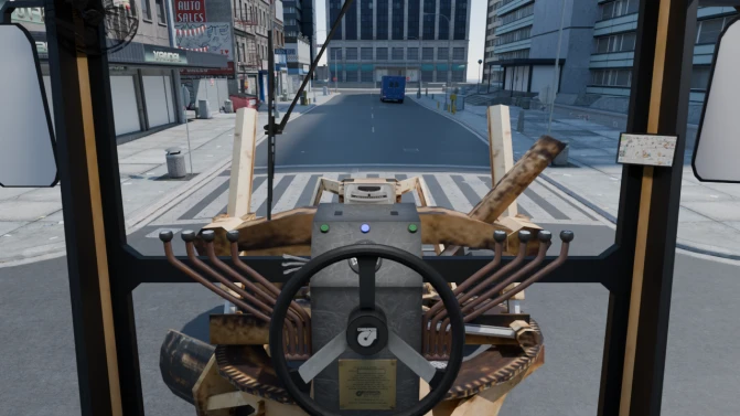 Mod Champion Motor Grader (Patrol) – Proton Bus Sim - Detalhes e Acabamento (Proton Bus Simulator)