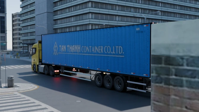 Mod Scania R730 V8 Tan Thanh Container – Proton Bus Sim - Interior e Painel (Proton Bus Simulator)