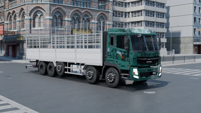 Mod TMT Heavy Cargo Truck – Proton Bus Simulator - Vista Principal/Lateral (Proton Bus Simulator)