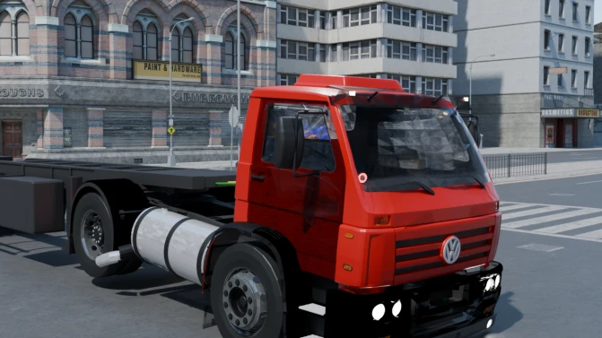 Mod Volkswagen Titan 18.310 Truck – Proton Bus Sim - Vista Principal/Lateral (Proton Bus Simulator)