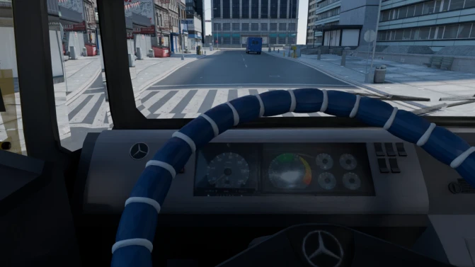Mod Mercedes-Benz Power Utility Truck (EVN) – Proton Bus - Detalhes e Acabamento (Proton Bus Simulator)