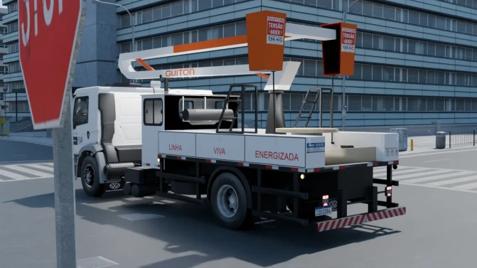 Mod VW Constellation 15.190 – Brazilian Utility Truck Mod - Interior e Painel (Proton Bus Simulator)