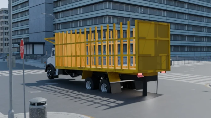 Mod Mercedes-Benz 1315 – Brazilian Sugarcane Truck Mod - Interior e Painel (Proton Bus Simulator)