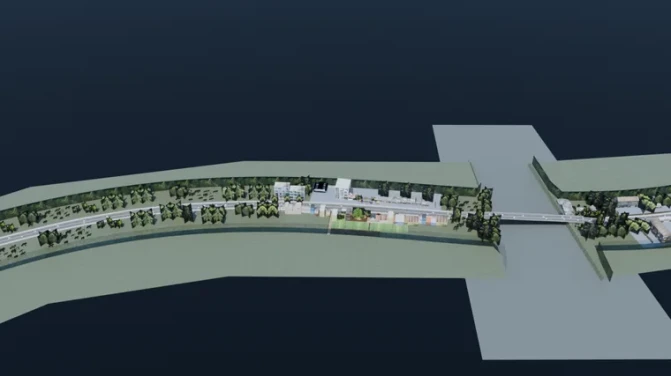 Mapa Vietnam Map — Vietnamese Town Map for Proton Bus Simulator - Cenário e Detalhes (Proton Bus Simulator)