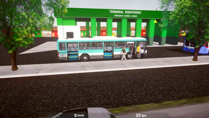 Mapa Ceará Extremo II - Vista Geral do Mapa (Proton Bus Simulator)