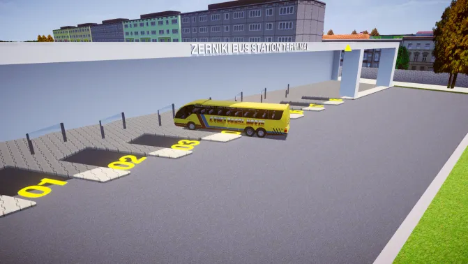 Mapa Zernik Map for PBS - Ruas e Paisagem (Proton Bus Simulator)